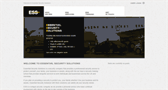 Desktop Screenshot of ess-sec.com